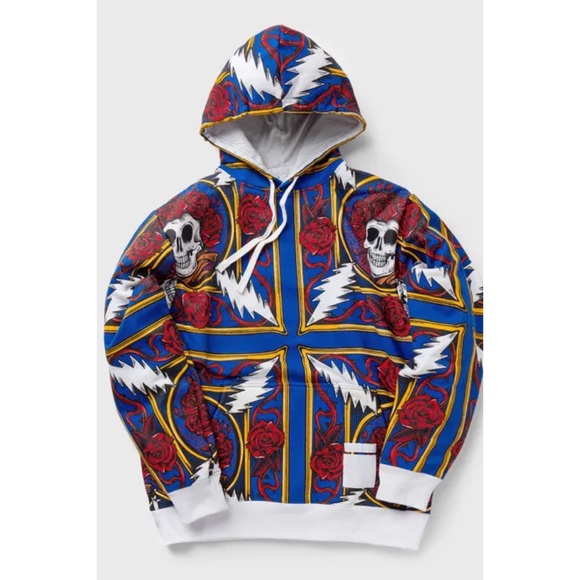 Grateful Dead x Chinatown Market Limited Edition Official Collab Unisex Hoodie - Picture 1 of 17